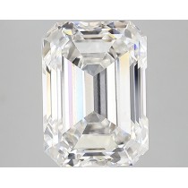 Lab Created 5.37 Carat G-VS1 Emerald Cut Diamond Lab Created 5.37 Carat G-VS1 Emerald Cut Diamond