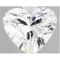 Lab Created 2.28 Carat E-VS2 Heart Shaped Diamond
