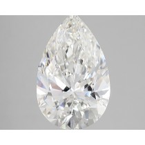 Lab Created 4.29 Carat G-VS1 Pear Shaped Diamond Lab Created 4.29 Carat G-VS1 Pear Shaped Diamond