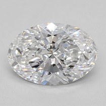 Lab Created 0.93 Carat D-VS1 Oval Diamond