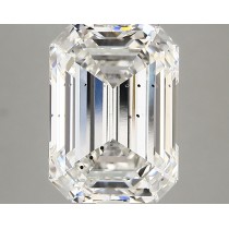 Lab Created 5.09 Carat F-SI1 Emerald Cut Diamond Lab Created 5.09 Carat F-SI1 Emerald Cut Diamond