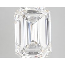 Lab Created 5.71 Carat G-VS1 Emerald Cut Diamond Lab Created 5.71 Carat G-VS1 Emerald Cut Diamond