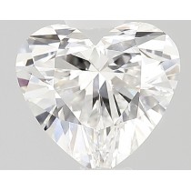 Lab Created 1.35 Carat E-VVS2 Heart Shaped Diamond