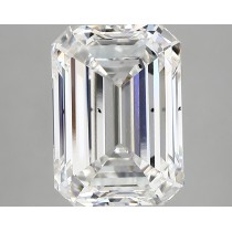 Lab Created 5.14 Carat G-SI1 Emerald Cut Diamond Lab Created 5.14 Carat G-SI1 Emerald Cut Diamond