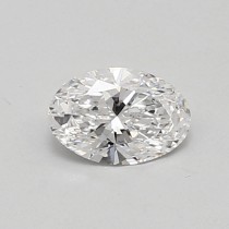 Lab Created 0.61 Carat D-VS2 Oval Diamond