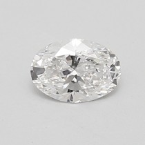 Lab Created 0.65 Carat E-VS2 Oval Diamond Lab Created 0.65 Carat E-VS2 Oval Diamond