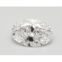 Lab Created 0.92 Carat D-VS1 Oval Diamond