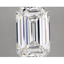 Lab Created 5.10 Carat G-VS1 Emerald Cut Diamond Lab Created 5.10 Carat G-VS1 Emerald Cut Diamond