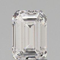 Lab Created 1.62 Carat E-VS1 Emerald Cut Diamond Lab Created 1.62 Carat E-VS1 Emerald Cut Diamond