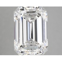 Lab Created 3.27 Carat F-SI1 Emerald Cut Diamond Lab Created 3.27 Carat F-SI1 Emerald Cut Diamond