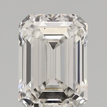 Lab Created 1.76 Carat G-VS2 Emerald Cut Diamond