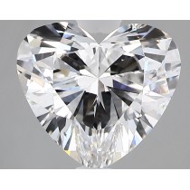 Lab Created 2.65 Carat E-VS2 Heart Shaped Diamond Lab Created 2.65 Carat E-VS2 Heart Shaped Diamond