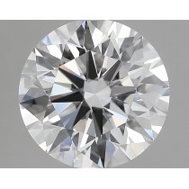 Lab Created 3.34 Carat F-VS1 Round Diamond Lab Created 3.34 Carat F-VS1 Round Diamond