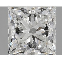 Lab Created 3.36 Carat G-VS1 Princess Cut Diamond