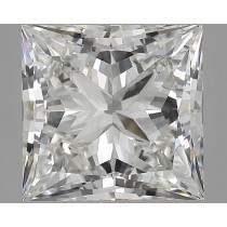 Lab Created 4.05 Carat H-VS1 Princess Cut Diamond Lab Created 4.05 Carat H-VS1 Princess Cut Diamond