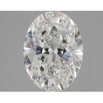 Lab Created 3.28 Carat G-VS1 Oval Diamond