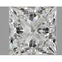 Lab Created 3.34 Carat H-VS1 Princess Cut Diamond Lab Created 3.34 Carat H-VS1 Princess Cut Diamond