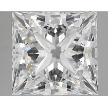 Lab Created 3.26 Carat F-SI1 Princess Cut Diamond