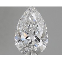 Lab Created 1.73 Carat F-VS1 Pear Shaped Diamond