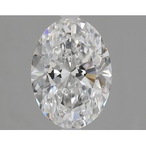 Lab Created 2.25 Carat F-VS1 Oval Diamond