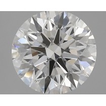 Lab Created 3.40 Carat G-VS1 Round Diamond