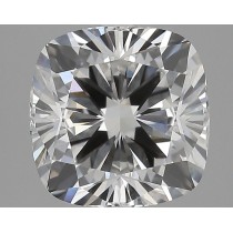 Lab Created 3.46 Carat G-VS1 Cushion Cut Diamond