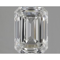 Lab Created 4.14 Carat H-VS1 Emerald Cut Diamond