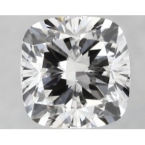 Lab Created 3.35 Carat G-VS1 Cushion Cut Diamond Lab Created 3.35 Carat G-VS1 Cushion Cut Diamond