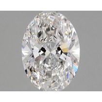 Lab Created 1.94 Carat G-VS1 Oval Diamond