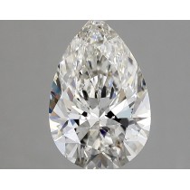 Lab Created 2.35 Carat G-VS1 Pear Shaped Diamond