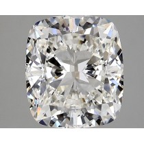 Lab Created 3.54 Carat H-VVS2 Cushion Cut Diamond