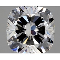 Lab Created 3.36 Carat H-VS1 Cushion Cut Diamond