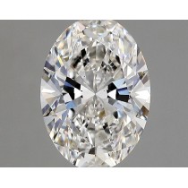 Lab Created 2.06 Carat G-VS1 Oval Diamond Lab Created 2.06 Carat G-VS1 Oval Diamond