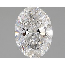 Lab Created 2.22 Carat F-VS1 Oval Diamond Lab Created 2.22 Carat F-VS1 Oval Diamond