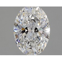 Lab Created 2.09 Carat F-VS1 Oval Diamond