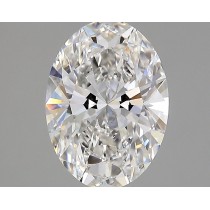Lab Created 2.54 Carat F-VS1 Oval Diamond
