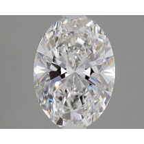Lab Created 1.64 Carat G-VS1 Oval Diamond