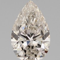 Lab Created 1.83 Carat H-VS1 Pear Shaped Diamond