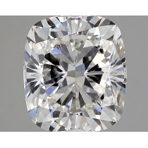 Lab Created 3.34 Carat G-VS1 Cushion Cut Diamond Lab Created 3.34 Carat G-VS1 Cushion Cut Diamond