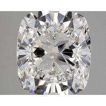 Lab Created 4.34 Carat H-VVS2 Cushion Cut Diamond Lab Created 4.34 Carat H-VVS2 Cushion Cut Diamond