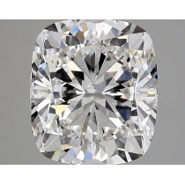 Lab Created 3.38 Carat G-VS1 Cushion Cut Diamond Lab Created 3.38 Carat G-VS1 Cushion Cut Diamond