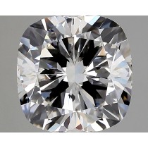 Lab Created 3.36 Carat H-VVS2 Cushion Cut Diamond