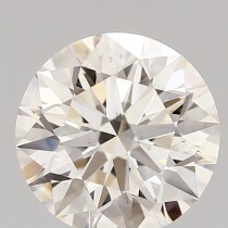 Lab Created 2.76 Carat G-VS2 Round Diamond Lab Created 2.76 Carat G-VS2 Round Diamond