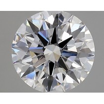 Lab Created 2.14 Carat G-VS1 Round Diamond