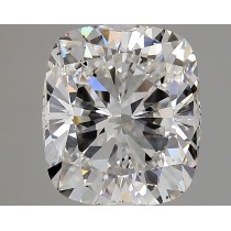 Lab Created 3.21 Carat G-SI1 Cushion Cut Diamond Lab Created 3.21 Carat G-SI1 Cushion Cut Diamond