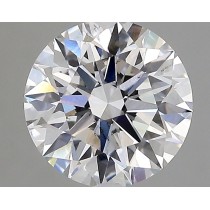 Lab Created 2.10 Carat F-SI1 Round Diamond