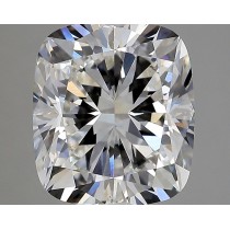 Lab Created 4.05 Carat G-VS1 Cushion Cut Diamond