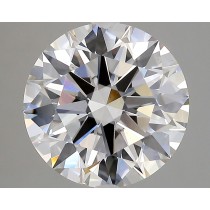 Lab Created 4.12 Carat G-VS1 Round Diamond