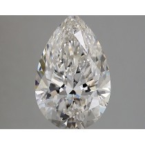 Lab Created 3.15 Carat H-VS1 Pear Shaped Diamond Lab Created 3.15 Carat H-VS1 Pear Shaped Diamond