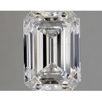 Lab Created 3.13 Carat G-VS1 Emerald Cut Diamond Lab Created 3.13 Carat G-VS1 Emerald Cut Diamond